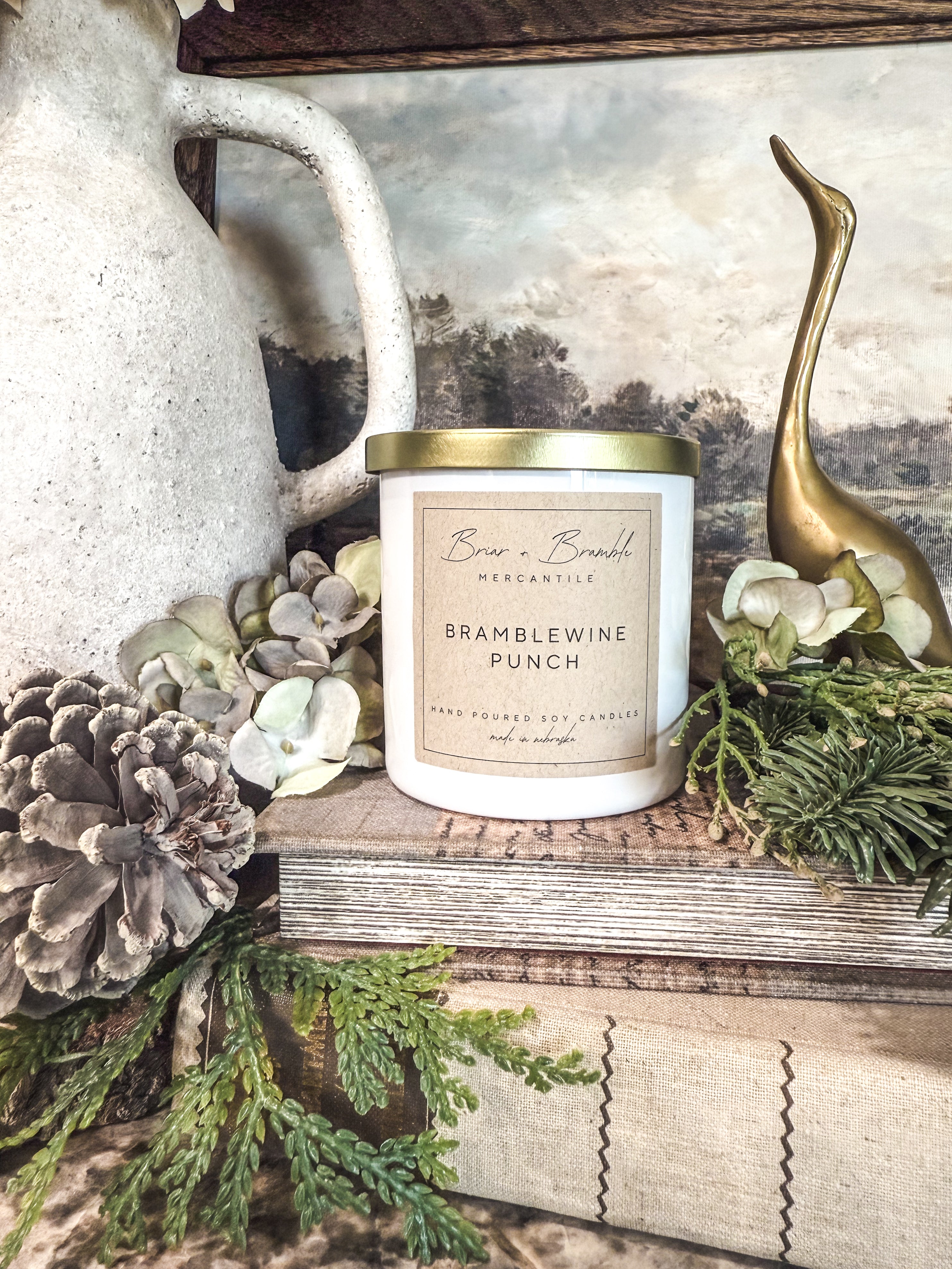 Bramblewine Punch Soy Candle